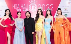 Dàn hoa hậu khoe nhan sắc rạng rỡ tại họp báo Hoa hậu Việt Nam 2022