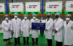 Bộ Y tế tiếp nhận 403.000 liều vắc xin AstraZeneca từ Chính phủ Úc