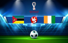 Trực tiếp bóng đá Mozambique vs Ivory Coast, WC Africa, 20:00 03/09/2021