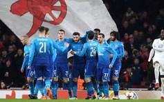 Vòng 1/8 Europa League: AC Milan đại chiến Arsenal