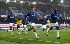 Kết quả vòng 4 Ngoại hạng Anh, Everton 4-2 Brighton: James Rodriguez đưa Everton bay cao