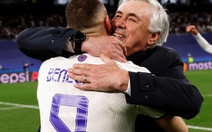 Lịch sử Champions League gọi tên Benzema và HLV Ancelotti