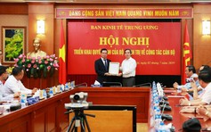 Bí thư Tỉnh ủy Hà Giang Triệu Tài Vinh làm Phó trưởng Ban Kinh tế T.Ư