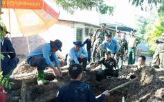 Bình Phước: Đội K72 tìm thấy 39 hài cốt liệt sĩ quân tình nguyện Việt Nam tại Campuchia