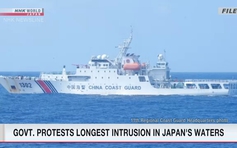 Hải cảnh Trung Quốc bị tố xâm nhập Senkaku/Điếu Ngư