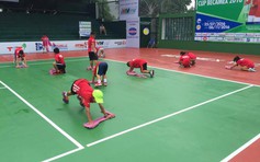 Giải quần vợt nhà nghề Việt Nam F2 Futures khổ vì 'ông trời'