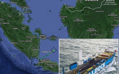 Tàu ngầm Đà Nẵng vào biển Java, sắp đến Singapore