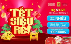 Săn hàng Tết với nhiều ưu đãi trên livestream 15.1 của Big C & GO!