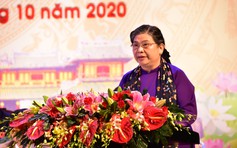 Bà Tòng Thị Phóng tham dự Đại hội đại biểu Đảng bộ tỉnh Thừa Thiên - Huế