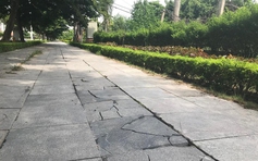 Sở Xây dựng Hà Nội nói đá vỉa hè nứt, vỡ do 'đá marble giãn nở'