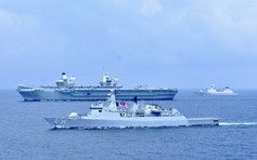 Nhóm tác chiến tàu sân bay Anh đang đi vào Biển Đông