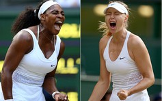 Tâm điểm ngày đầu quần vợt Mỹ mở rộng: Đại chiến Serena Williams và Maria Sharapova