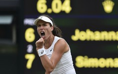 Wimbledon 2017: Konta đem lại niềm vui cho nước chủ nhà