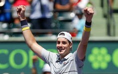 Isner đánh bại Del Potro ở bán kết Miami Open