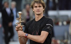 Zverev xuất sắc đăng quang Madrid Open 2018