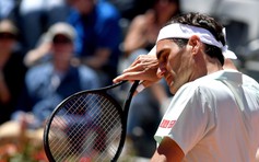 Federer bỏ cuộc ở tứ kết giải Rome Masters