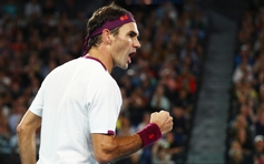 Úc mở rộng 2020: Federer lội ngược dòng vào tứ kết