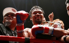 Võ sĩ Manny Pacquiao trở lại võ đài sau hai năm vắng bóng