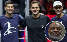 Mike Tyson 'quay xe' trở thành fan hâm mộ của Roger Federer