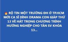 Mời ca sĩ Hiền Hồ về hát, một trường ĐH bị dân mạng phản ứng