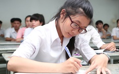 Chấm thi THPT quốc gia cụm thi ĐH: Điểm cao và rải đều