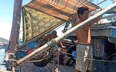 Ngư dân Quảng Ngãi xin được cách ly trên tàu cá