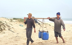 Lộc biển đầu năm: Độc lạ món sứa Triệu Lăng