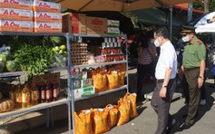 30 điểm cung ứng thực phẩm của Công an Đà Nẵng duy trì hằng ngày