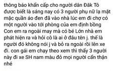 Kon Tum: Liên tục xuất hiện hoang tin bắt cóc trẻ em