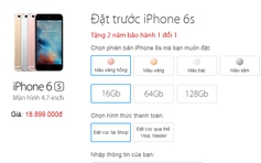 Nơi nào bán iPhone 6S chính hãng rẻ nhất Việt Nam?