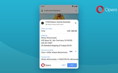 Opera cho Android 59 thêm khả năng thanh toán trực tuyến