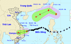 Bão số 10 vừa suy yếu, bão Atsani gió giật cấp 12 đã áp sát Biển Đông