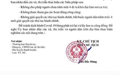 Sóc Trăng: Chưa tiêm vắc xin ngừa Covid-19 mũi 4 không được ra khỏi nơi cư trú