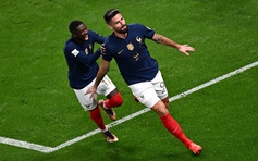 Giroud cân bằng kỷ lục ghi bàn của Henry cho đội tuyển Pháp