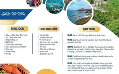 Bất chấp lệnh cấm, tour du lịch đảo Bình Ba - Bình Hưng vẫn quảng cáo rầm rộ
