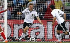 Tuyển Đức nhỉnh hơn tuyển Anh về thành tích đối đầu trong thế kỉ 21