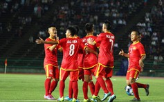 U.17 Việt Nam thắng đậm Campuchia ở Phnom Penh
