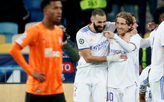 Kết quả bảng D Champions League: Chiến thắng 5 sao cho Kền kền trắng Real Madrid