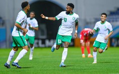 Kết quả U.23 Ả Rập Xê Út 5-0 U.23 Tajikistan, VCK châu Á: Chiến thắng '5 sao'