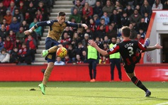 Đánh bại Bournemouth, Arsenal tiếp tục theo đuổi cuộc đua vô địch Premier League