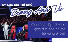 Kỷ lục gia trí nhớ Dương Anh Vũ: Khao khát lập tổ chức giáo dục cho những tài năng dị biệt