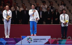 Nhà vô địch đấu vật thế giới bị tước huy chương vàng ASIAD 18 vì doping