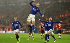 Ngoại hạng Anh: Leicester làm nên lịch sử với chiến thắng “khủng khiếp” ở Southampton