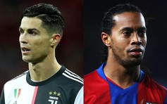 Cristiano Ronaldo đấu với Ronaldinho tranh suất vào đội bóng xuất sắc nhất mọi thời đại