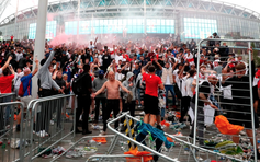 Trận chung kết EURO 2020 ở Anh thoát thảm kịch trong gang tấc