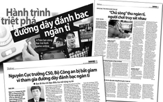 Sau ông Phan Văn Vĩnh, khởi tố, bắt giam hàng loạt giám đốc tiếp tay đánh bạc
