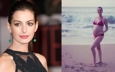 Anne Hathaway đặt tên vương giả cho quý tử đầu lòng