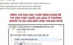 Đua nhau lên mạng đoán đề thi tốt nghiệp THPT có vi phạm pháp luật?