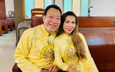 Vượt qua bạo bệnh, nhạc sĩ Lê Quang hạnh phúc kỷ niệm 27 năm ngày cưới