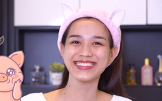 Hoa hậu Đỗ Thị Hà khoe mặt mộc trên kênh YouTube riêng